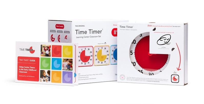Time Timer Medium Classroom Set verpakking 