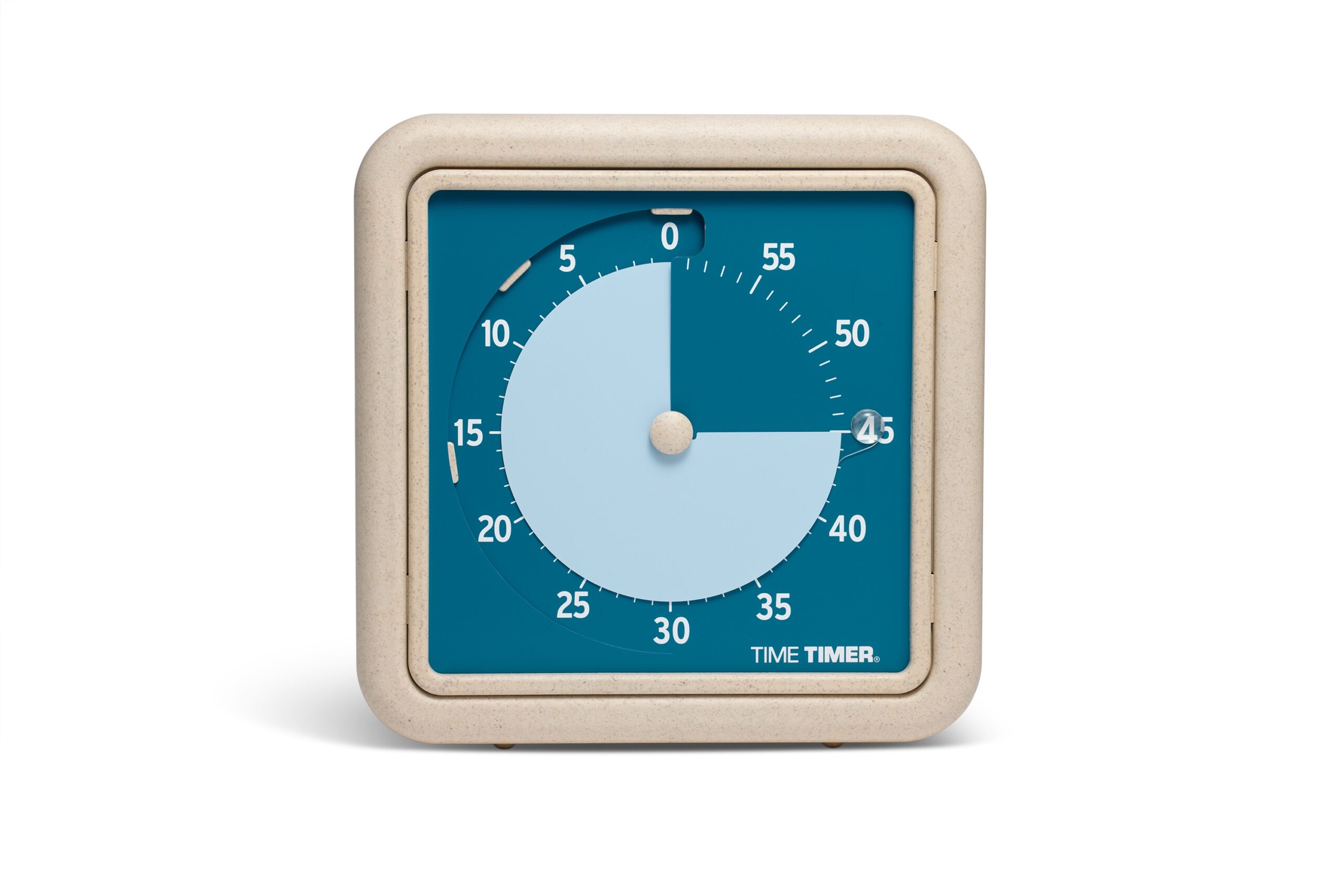 Time Timer Visivo Retrò Eco Edition Da 20,3 Cm - Orologio Da Tavolo A Conto Alla Rovescia 60 Minuti (Acqua Blu)